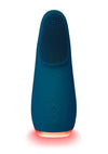 OVO Kiran Layon Rechargeable Silicone Vibrator - Blue