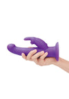 The G-Spot Rotating Rabbit Peg Rechargeable Silicone Vibrator
