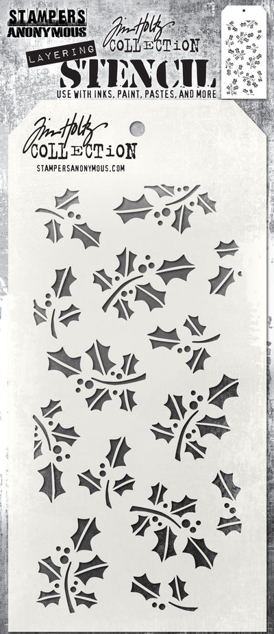 Stamper's Anonymous / Tim Holtz - Layering Stencil - Falling Stars