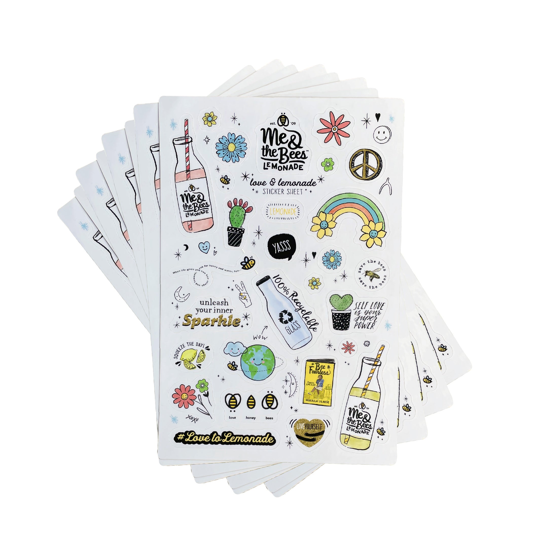 Me & the Bees Sticker Sheets