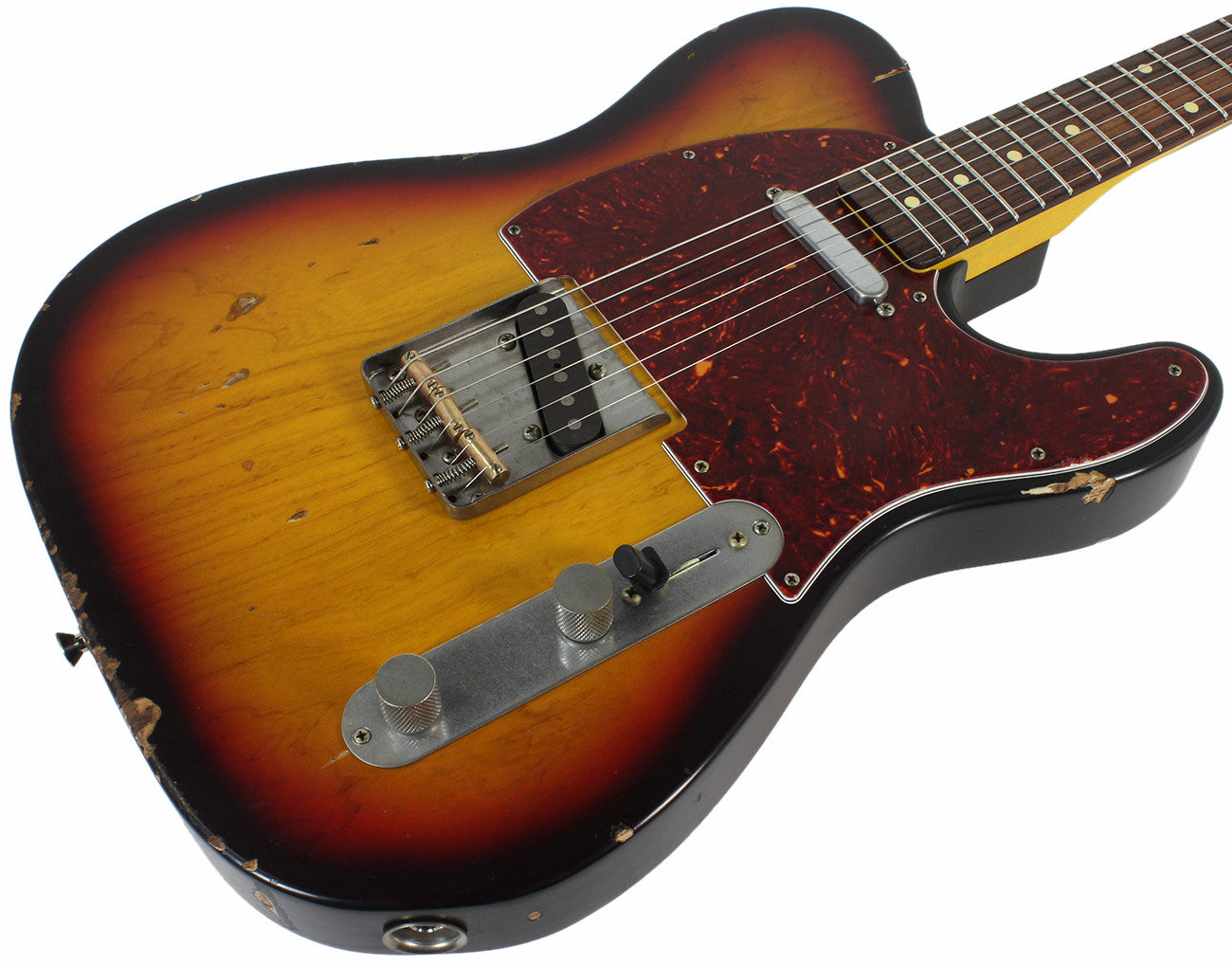 sunburst tele tortoise pickguard