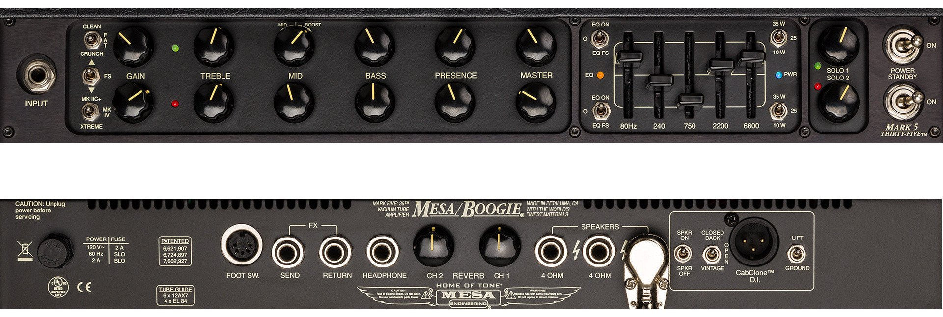 Mesa Boogie Mark V 35 1x12 Combo Tan Grill Humbucker Music