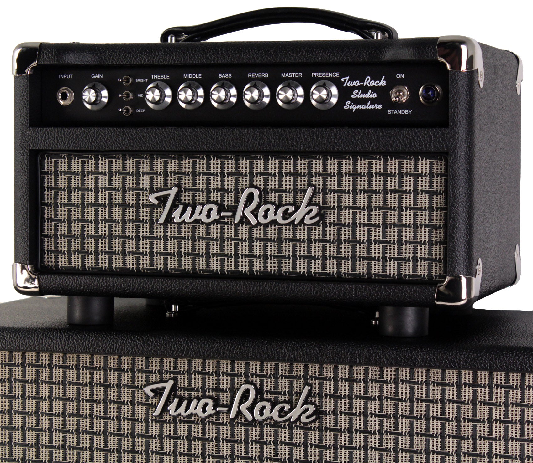 Two-Rock Studio Signature Head, 1x12 Cab, Large Check, Blackface |  Humbucker Music