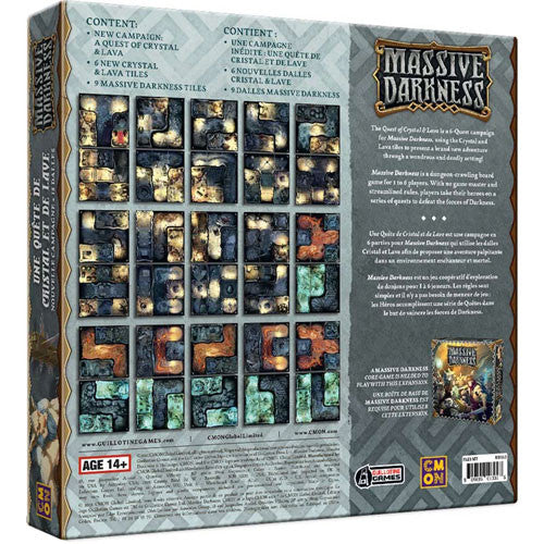 Massive Darkness: A Quest of Crystal & Lava (Original Tiles Set) product image