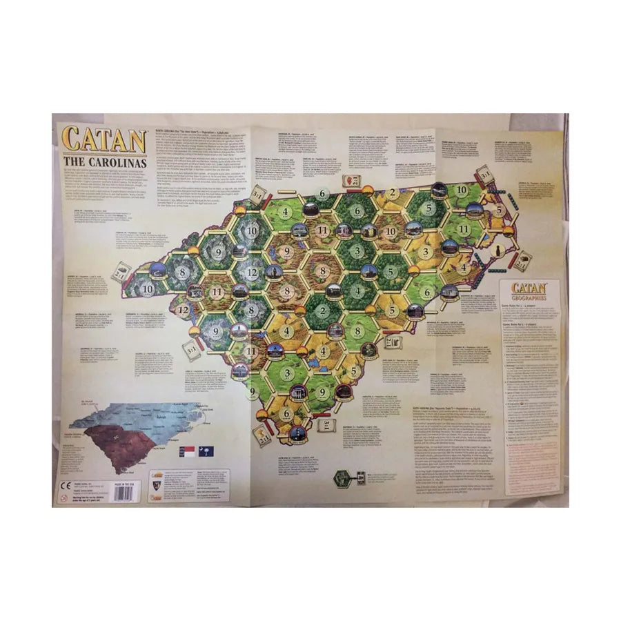 Catan Geographies - The Carolinas product image