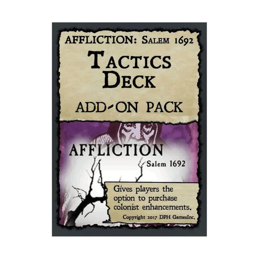 Affliction - Salem 1692 Tactics Cards Add-On Pack product image