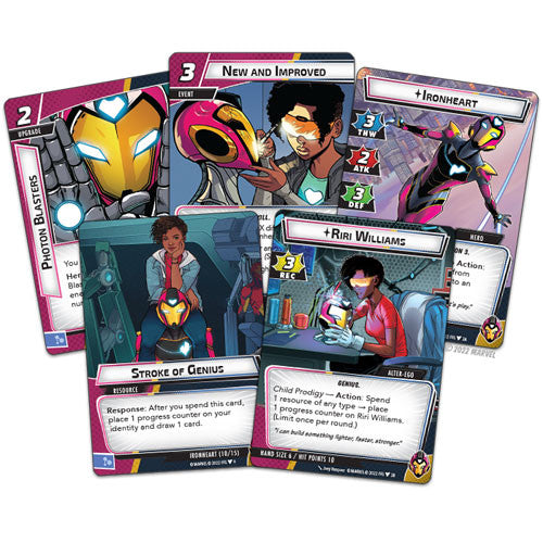 Marvel Champions LCG: Ironheart Hero Pack preview image
