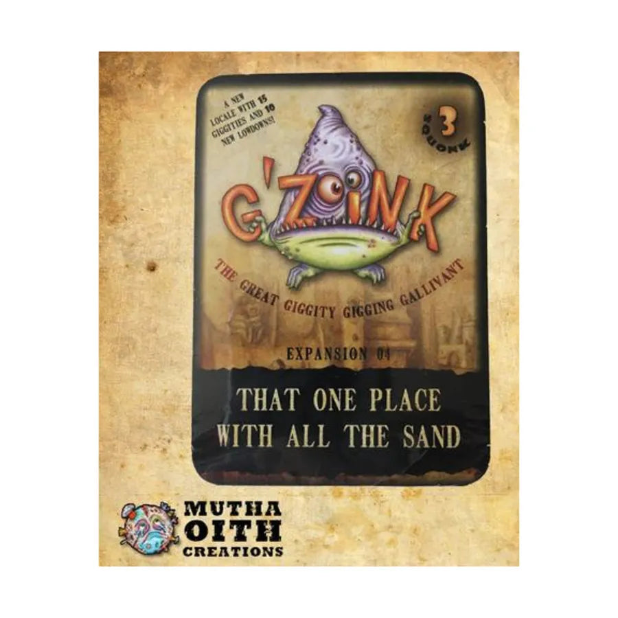 G'Zoink - That One Place with all the Sand product image