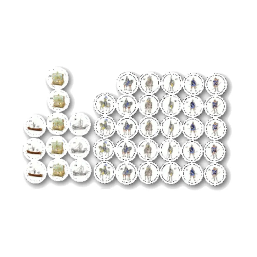 Extra Army/Fleet Units - White product image