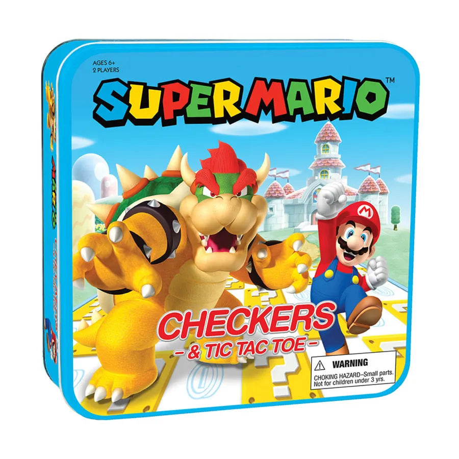 Checkers and Tic Tac Toe- Super Mario product image