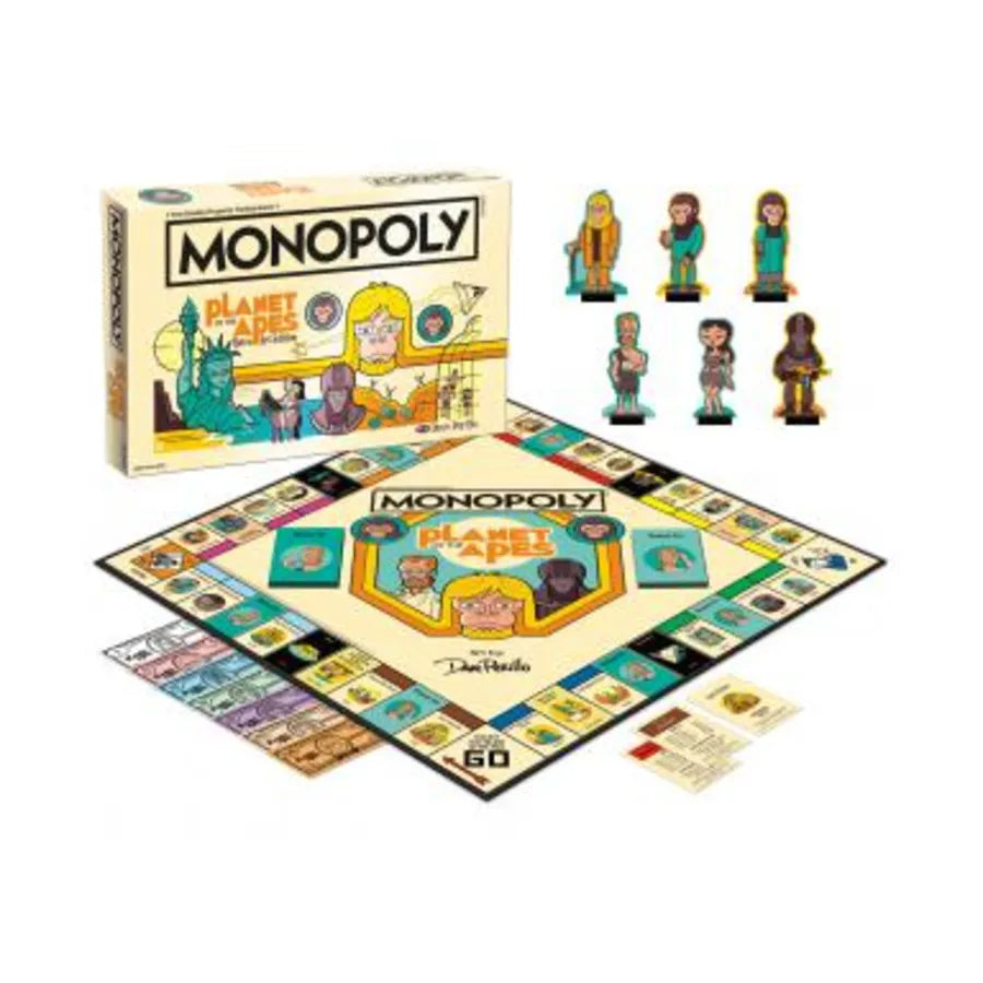 Monopoly - Planet of the Apes (Retro Art Edition) product image