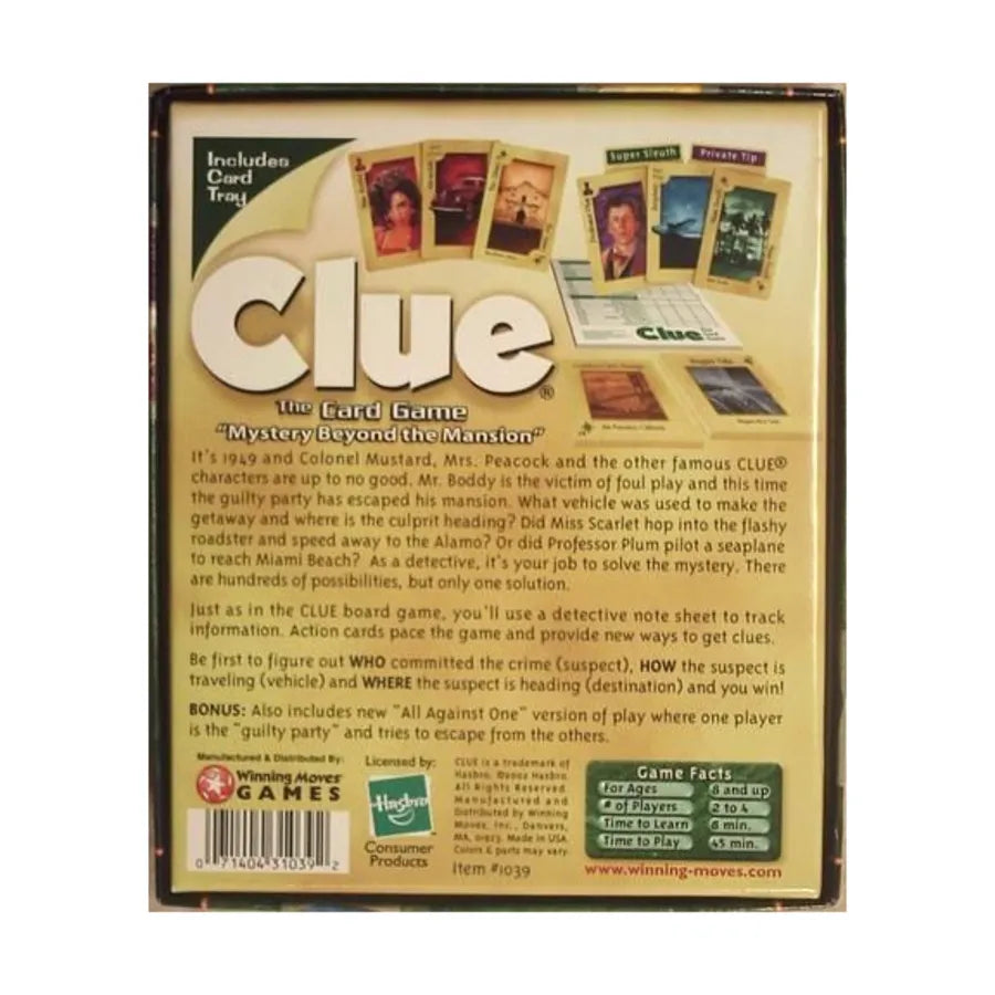 Clue - The Card Game preview image