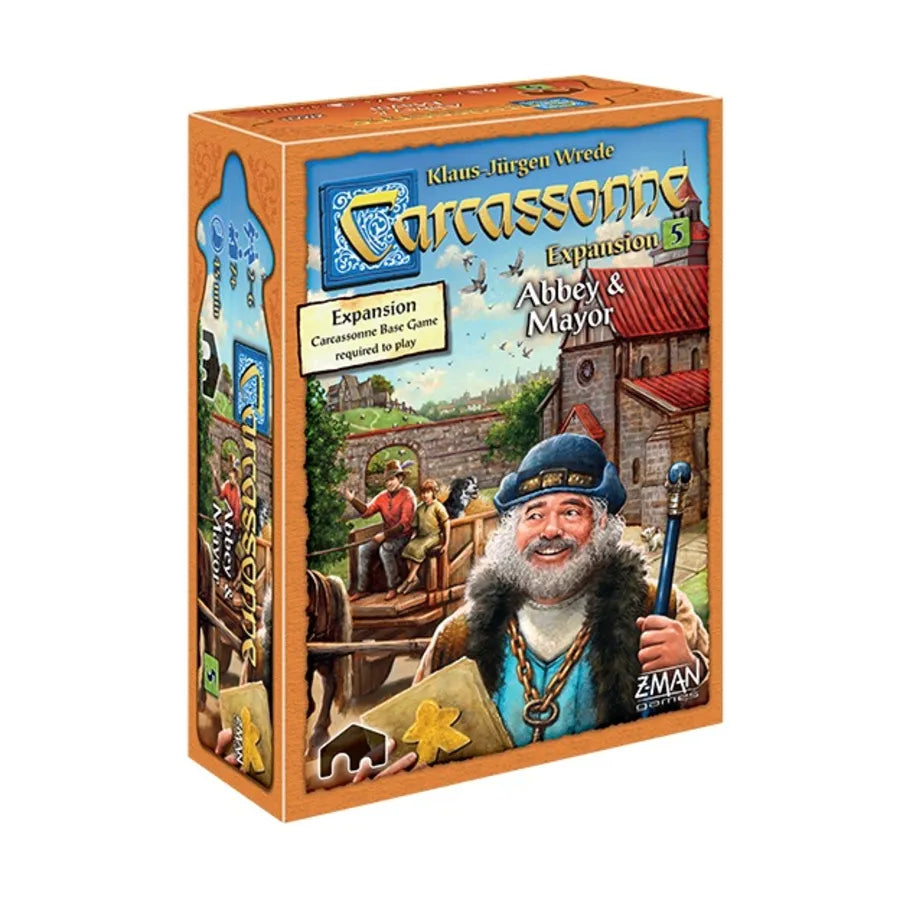 Carcassonne Expansion #5 - Abbey and Mayor (2018 Edition) preview image
