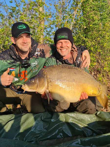 TKBoilies een 1e en 2e plaats op het NK Karper vissen 03