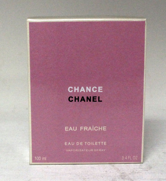 Chanel Chance Eau Fraiche Eau De Toilette Vaporisateur Spray 100