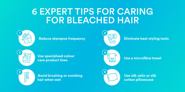 Expert tips for caring for bleached hair