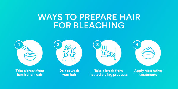 How to prepare hair for bleaching