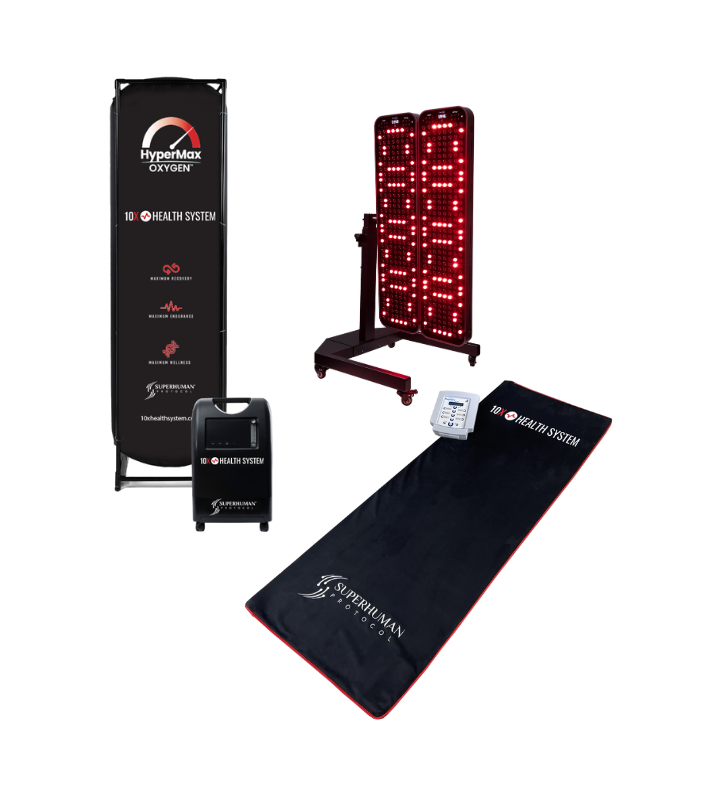 SUPERHUMAN PROTOCOL WITH RED LIGHT PANELS