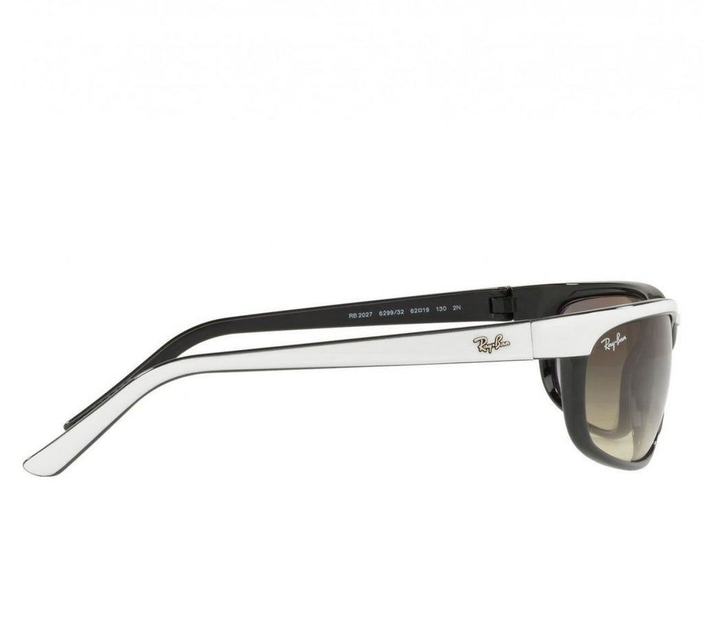 Ray Ban Rb27 6299 32 Predator 2 Grey Gradient Lens White And Black S