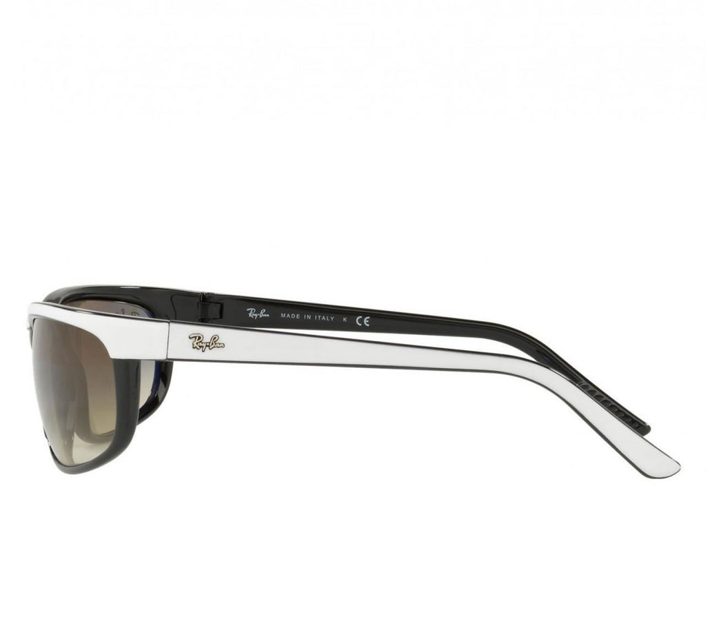 Ray Ban Rb27 6299 32 Predator 2 Grey Gradient Lens White And Black S