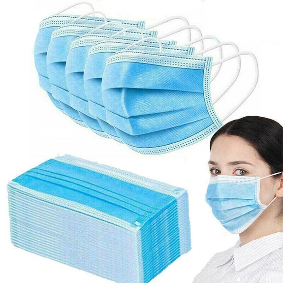 3-Ply Disposable Sanitary Surgical Earloop Face Mask Lot ...