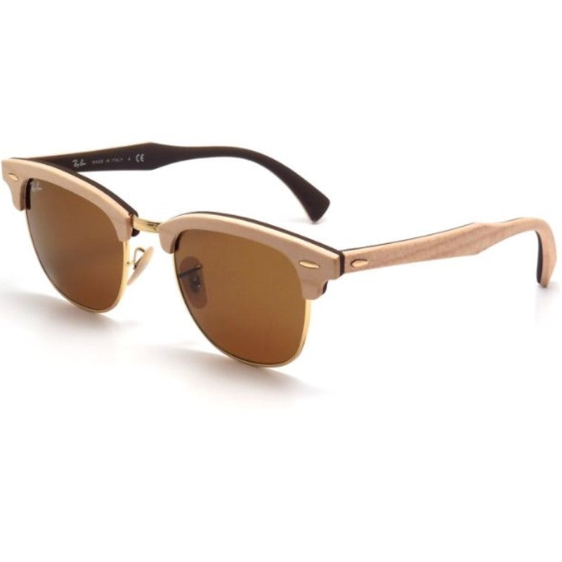 ray ban clubmaster wood sunglasses