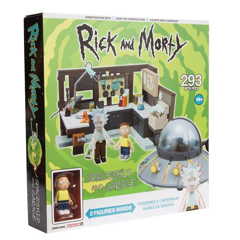 rick and morty spaceship toy