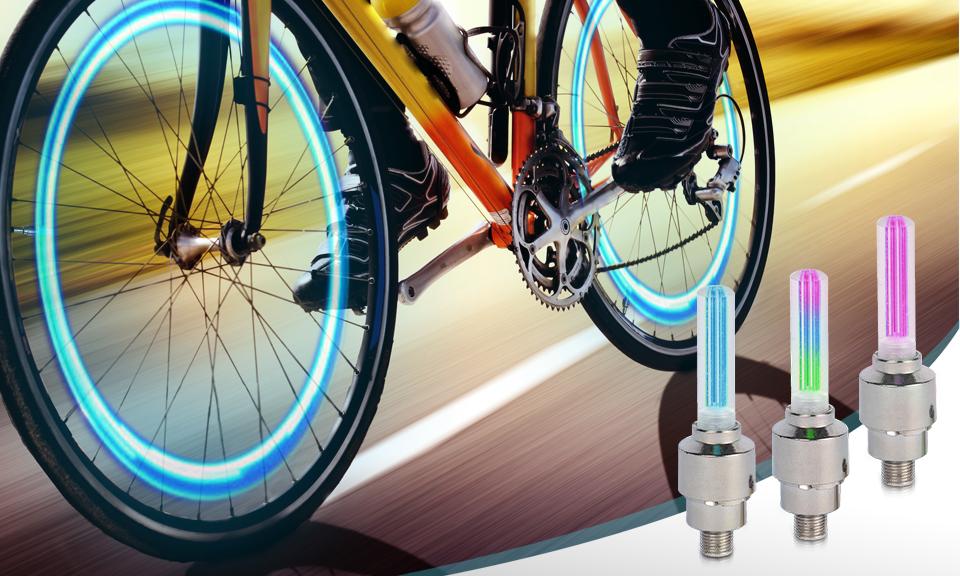 bicycle valve light