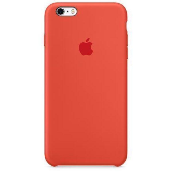 Apple Silicone Case For Iphone 6s Plus And Iphone 6 Plus Orange