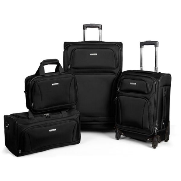 4 piece spinner luggage set