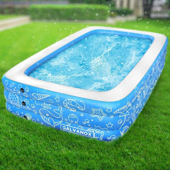 very large inflatable pool