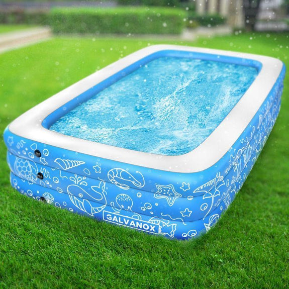 large blow up pool