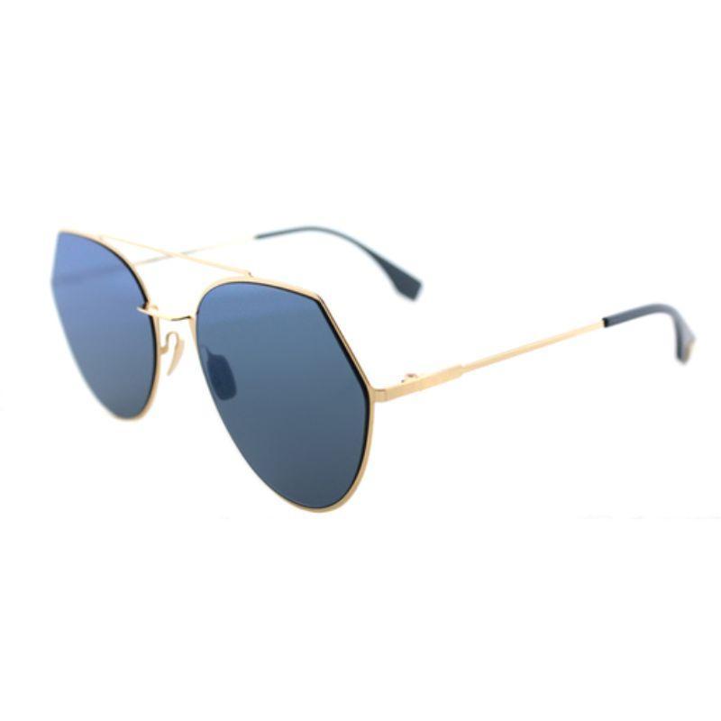 fendi eyeline aviator sunglasses