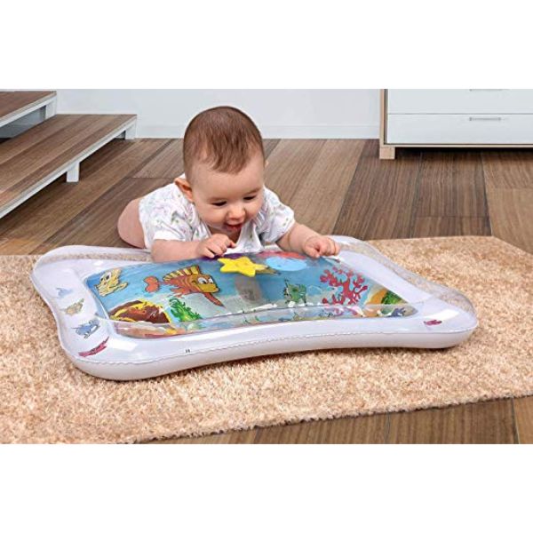 ultimate tummy time inflatable water mat for infants