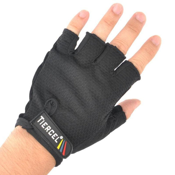 fingerless biking gloves