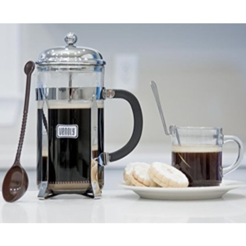 Venoly 8-Cup French Press Coffee and Tea Maker with Free ...