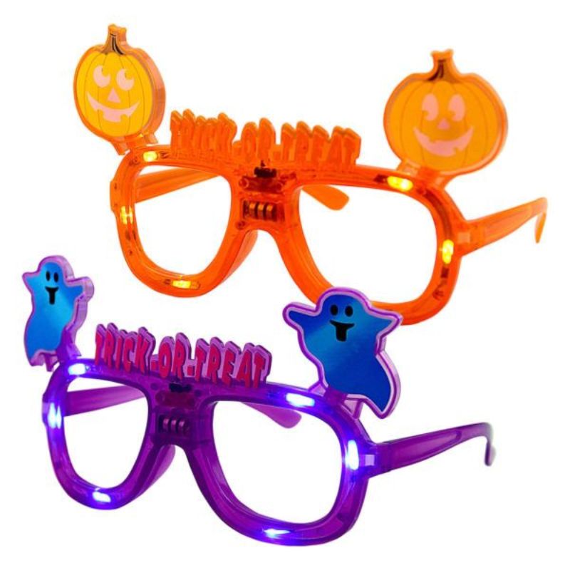 halloween light up glasses