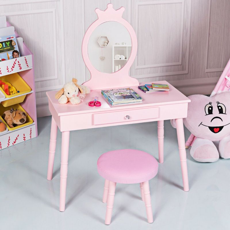 pink princess chair