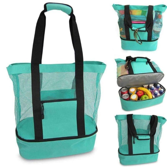 beach tote with cooler