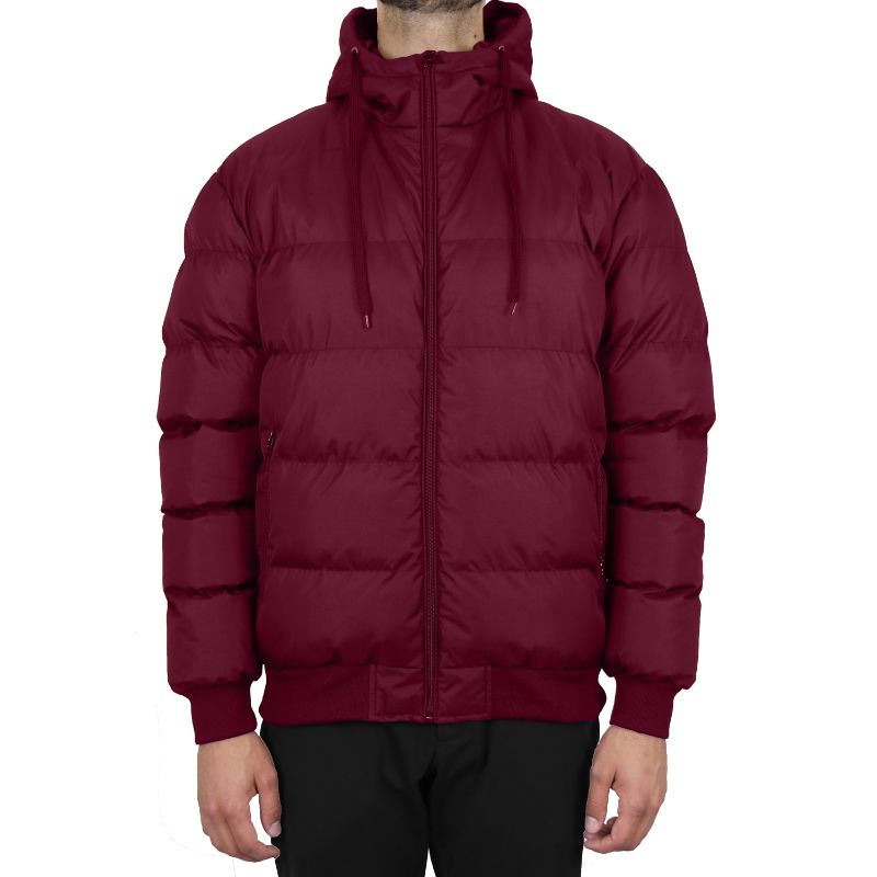 burgundy bubble jacket\u003e Latest trends 