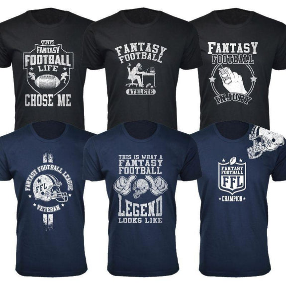 fantasy football t shirts champion