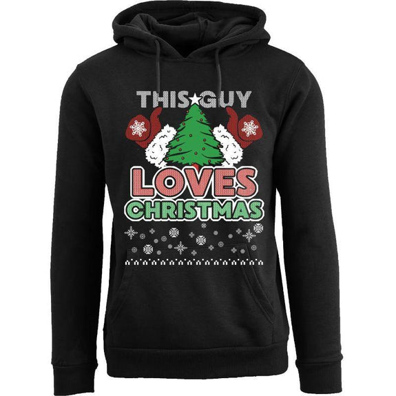 mens ugly christmas hoodie