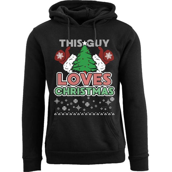 ugly christmas hoodie mens