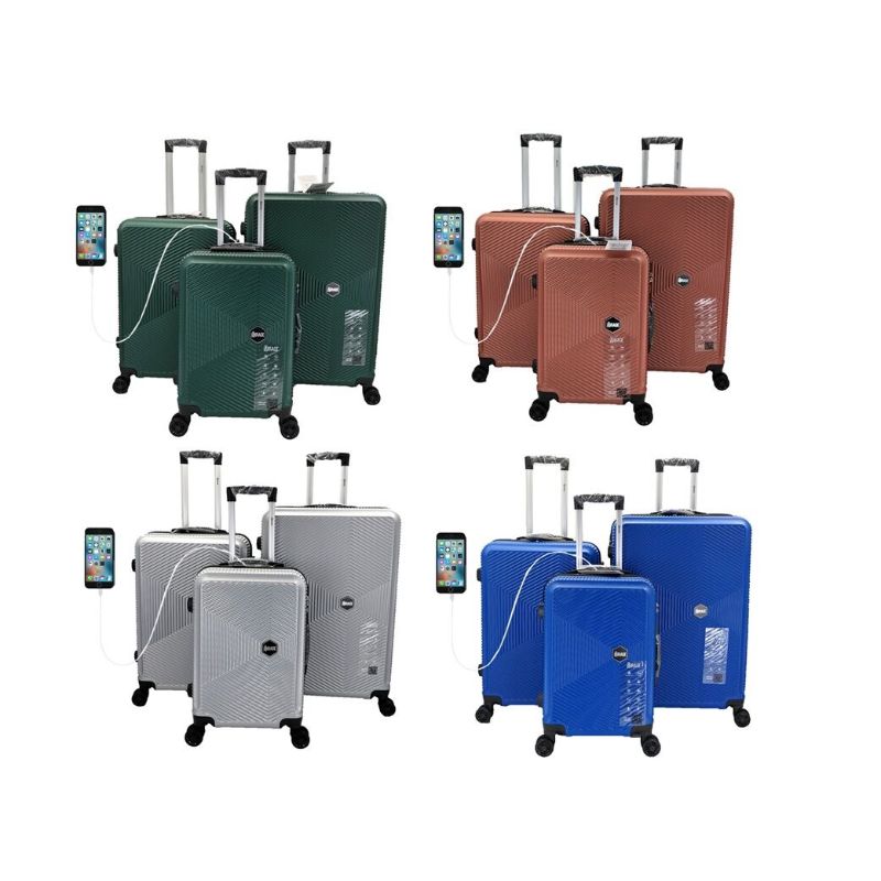 luggage with usb port