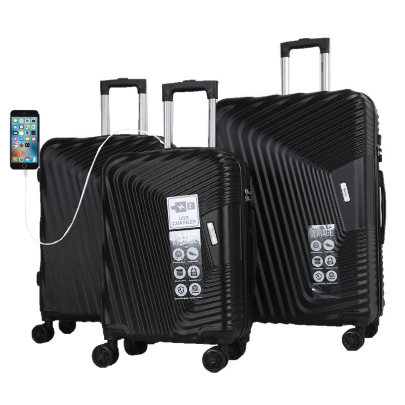 suitcase with usb