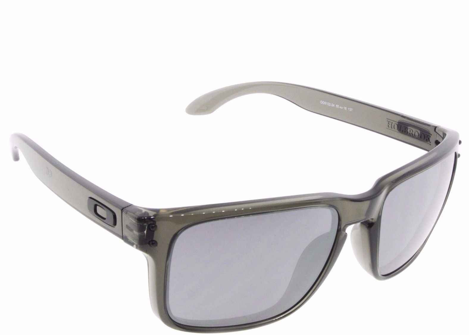 oakley holbrook sunglasses grey smoke black iridium