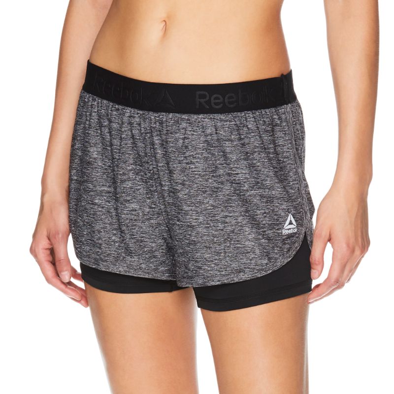 reebok women's running shorts