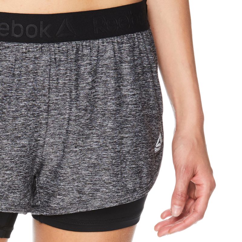 women's reebok running shorts with pockets