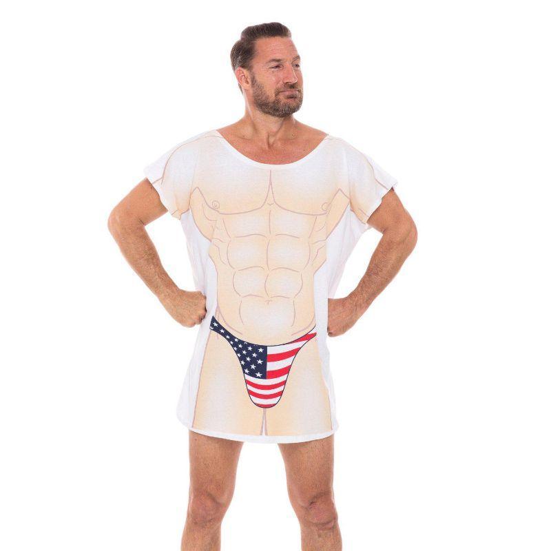 mens patriotic swimwear