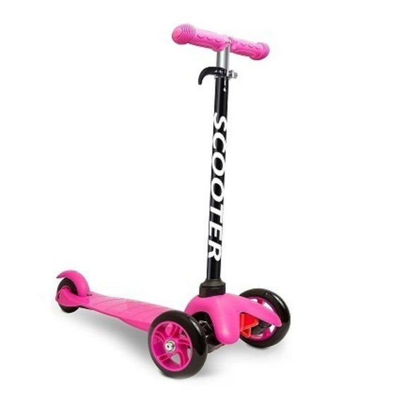 pink 2 wheel scooter